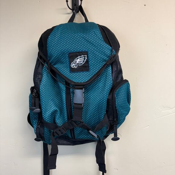 NFL Philadelphia Eagles Lightweight Backpack Pockets Adjustable Straps - Picture 1 of 5